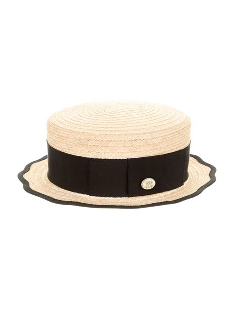 coco chanel boater hat|chanel inspired hats.